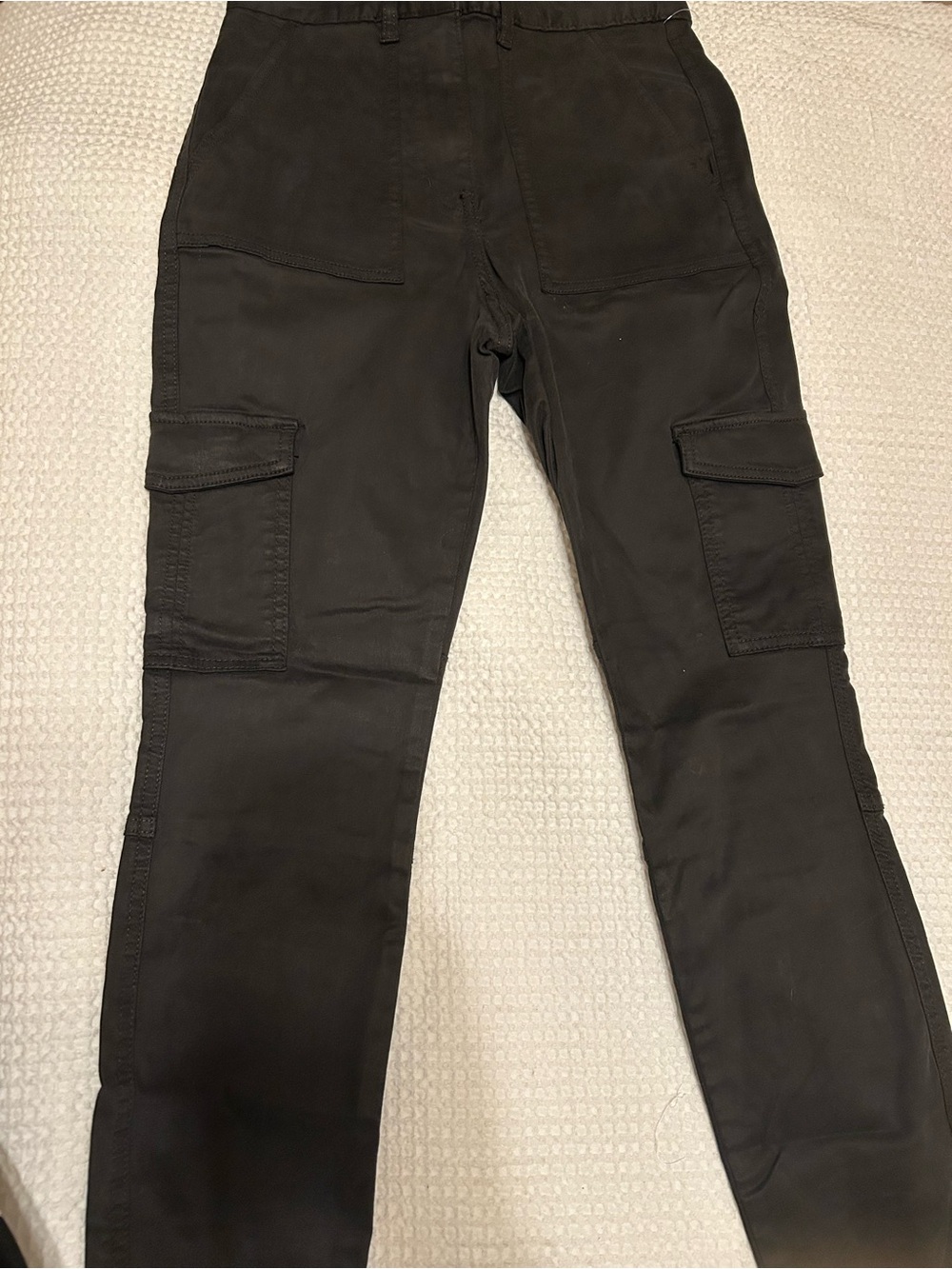 Women’s H&M Black Cargo Pants (4)